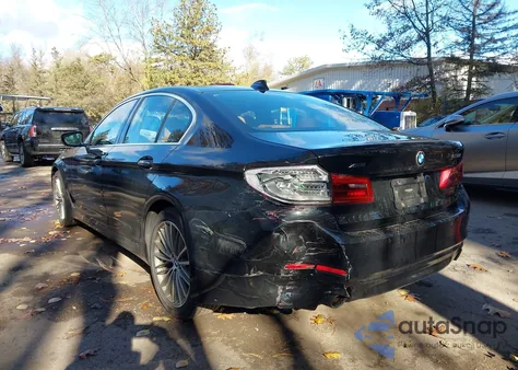 2018 BMW 530I xDrive из США, поврежденный, VIN WBAJA7C56JWC76814